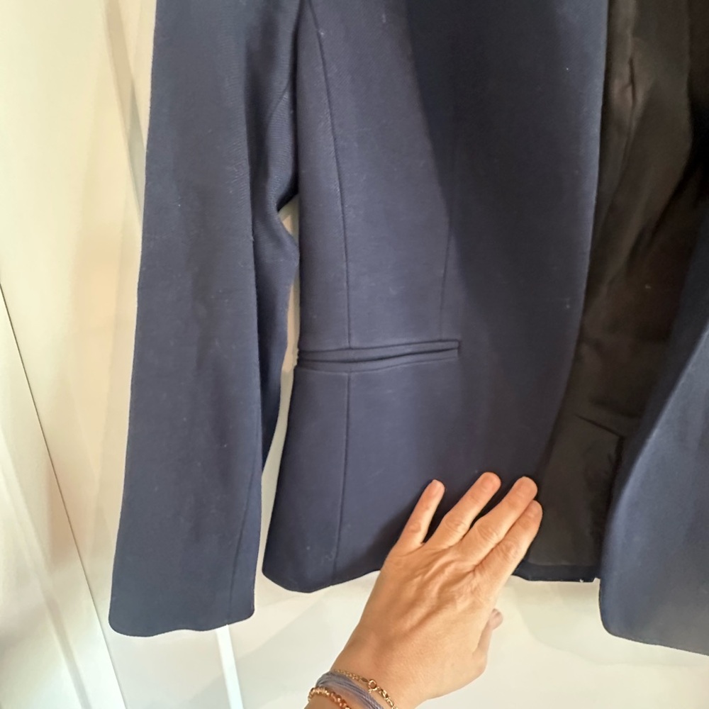 J. Crew Dark Blue Women's Blazer - Picture 3 of 5